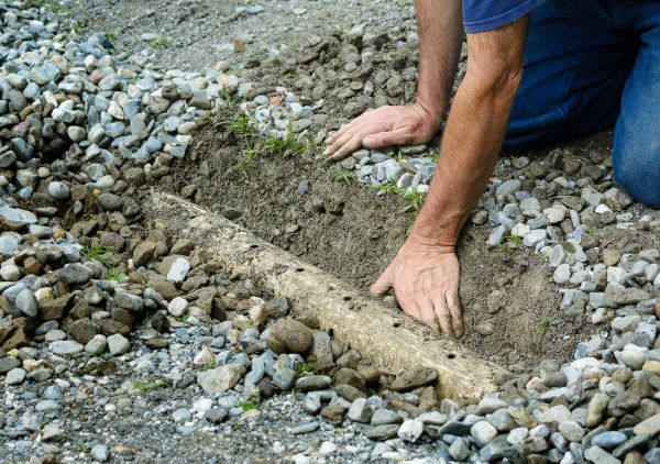 French Ditch Installation in Woodinville